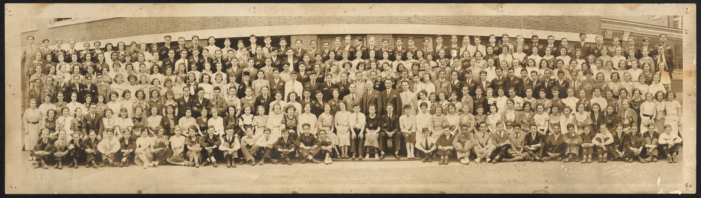 Williams Junior High School class of 1935, Chelsea Mass.