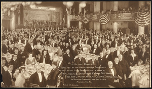Victory dinner tendered by the Foreign Language Committees of the Liberty Loan Organization in honor of Hon. Joseph Buffington, Mr. Edward Stotesbury, Mr. John J. Henderson, Mr. Casimir Sienkiewicz