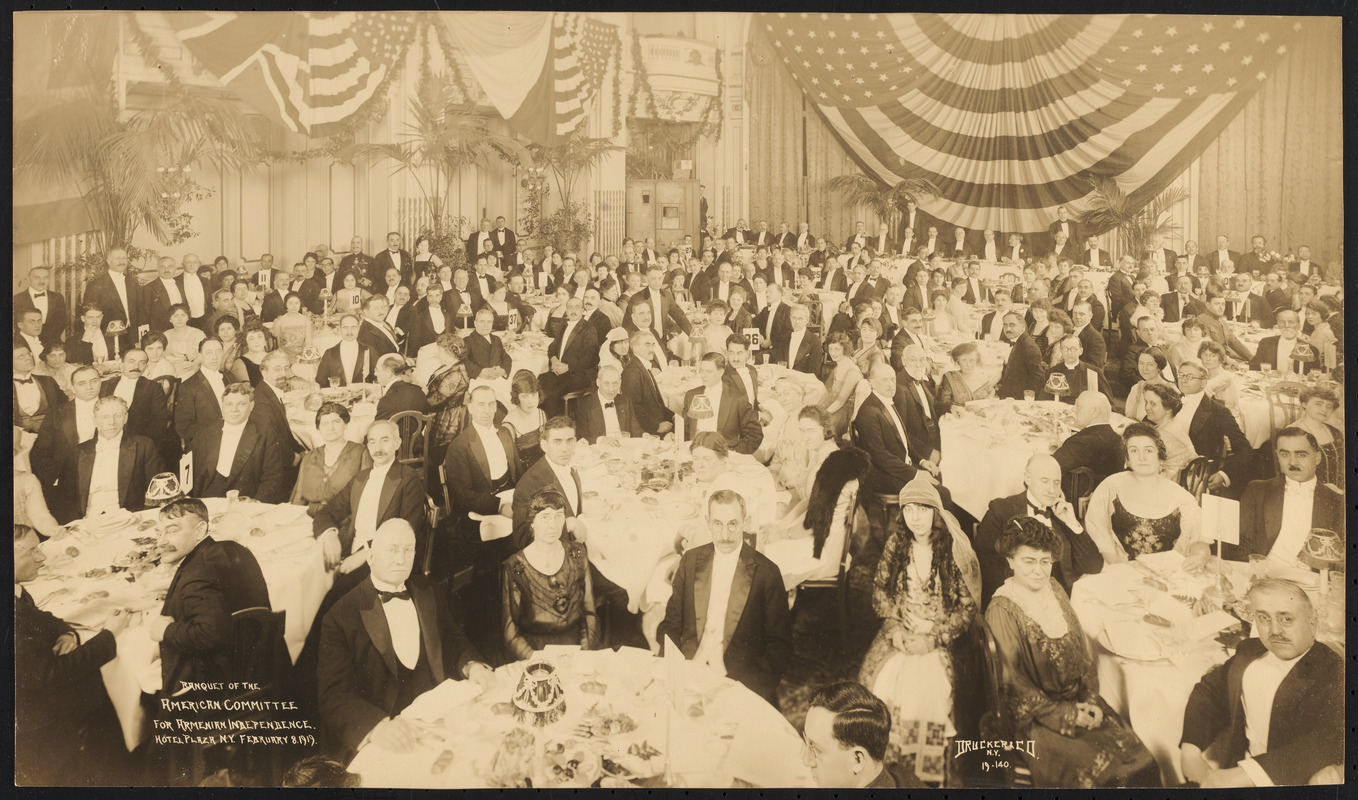 Banquet of the American Committee for Armenian Independence
