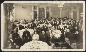 The Armenian Evangelical Church of New York banquet in celebration of the fortieth anniversary of the formal organization of the church