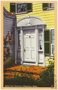 Emily Post doorway, Edgartown, Mass.