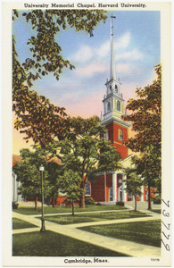 University Memorial Chapel, Harvard University, Cambridge, Mass.
