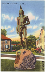 Statue of Massasoit, Plymouth, Mass.