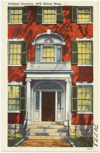 Pickman doorway, 1818, Salem, Mass.