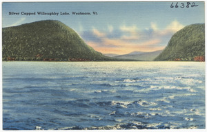 Silver Capped Willoughby Lake, Westmore, Vt.