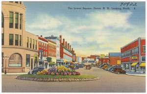 The Lower Square, Dover, N.H., looking north