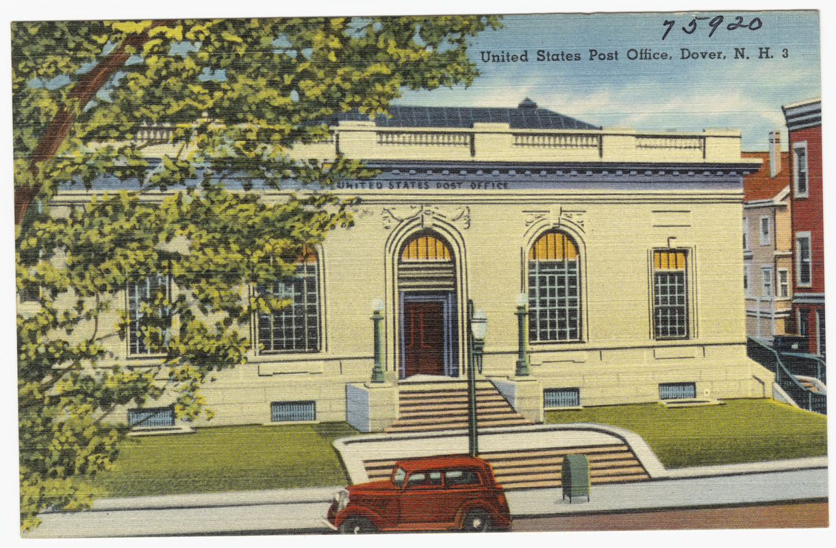 United States Post Office, Dover, N.H. Digital Commonwealth