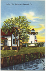 Jordan Point Lighthouse, Hopewell, Va.