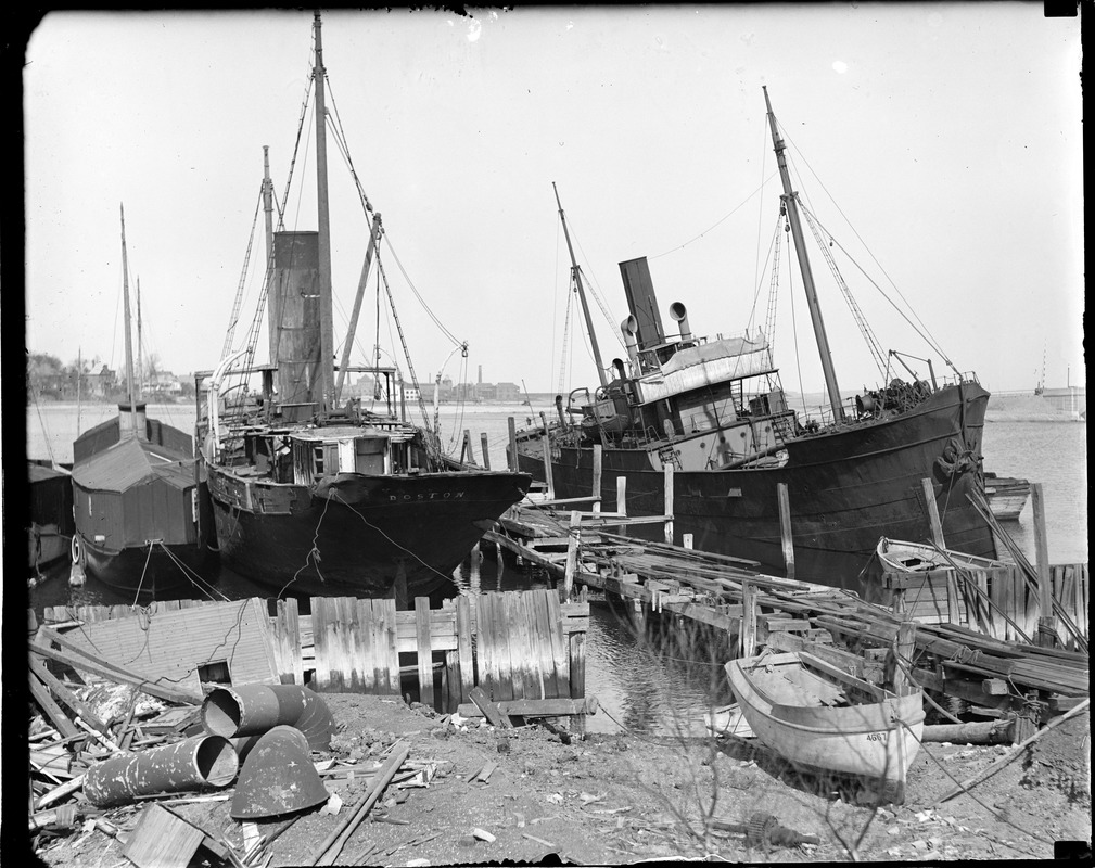 Yankton and Clara Matthew at Freeport St., Dorchester. Famous rum ...