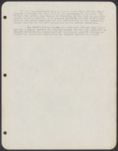 Sacco-Vanzetti Case Records, 1920-1928. Defense Papers. Reports on Grand Jury Members, n.d. Box 3, Folder 1, Harvard Law School Library, Historical & Special Collections