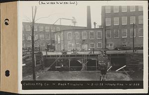 Collins Manufacturing Co., rack structure, Wilbraham, Mass., Mar. 15, 1933