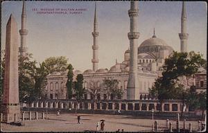 Mosque of Sultan Ahmid, Constantinople, Turkey