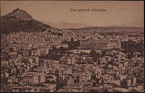 Vue générale d'Athènes