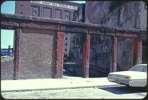 Demolished building, Boston