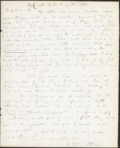 Letter from John D. Long to Zadoc Long and Julia D. Long, August 14, 1866