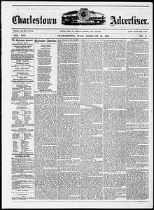 Charlestown Advertiser, February 21, 1863