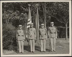 Color guard, Memphis Post, Drum & Bugle Corps, American Legion