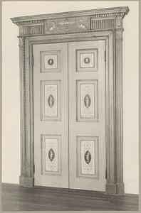 Boston Museum of Fine Arts, Department of Decorative Arts, Adam Room, door