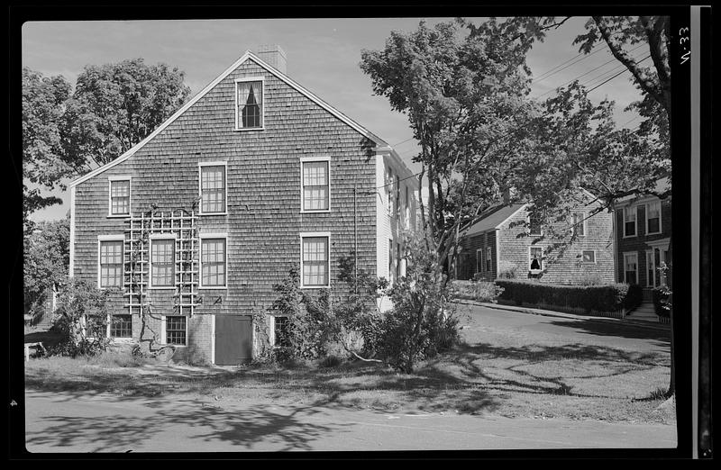 House (exterior) on North Shore Hill, Nantucket