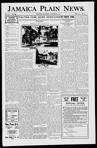 Jamaica Plain News, November 02, 1912