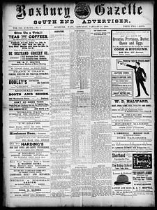 Roxbury Gazette and South End Advertiser, January 15, 1898