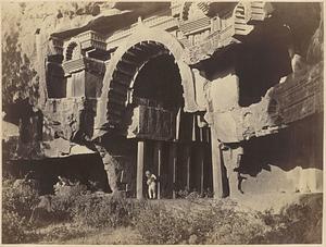 Buddhist Chaitya Hall, Cave XII, Bhaja Caves, India