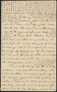 Letter from Zadoc Long to John D. Long, October 24, 1868