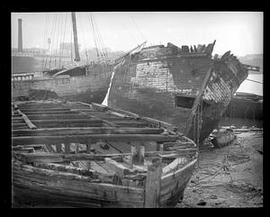 Ship graveyard between Chelsea & East Boston