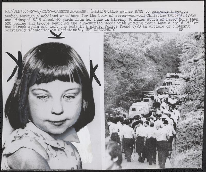 Christine Darby, English girl slain