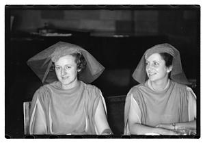 Wedding, daughter of Mrs. Richard Howard taken at Presentation Church Oak Sq. Brighton
