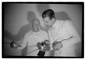 Danguy fencing master, also Gordon Muir, also Chamberlain