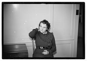 Miss Elizabeth Chagnon Jackson Coll.