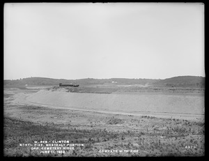 Wachusett Reservoir, North Dike, westerly portion, opposite Cemetery Ridge (compare with No. 4182), Clinton, Mass., Jun. 11, 1902