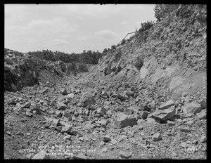 Weston Aqueduct, Section 15, ledge excavations, stations 691+ to 689+, Weston, Mass., Jun. 23, 1902
