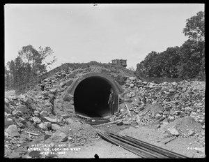 Weston Aqueduct, Section 3, station 104, looking westerly, Framingham, Mass., Jun. 24, 1902