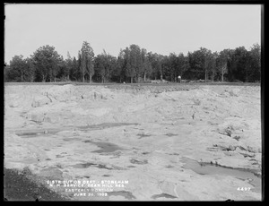 Distribution Department, Northern High Service Bear Hill Reservoir, easterly portion, Stoneham, Mass., Jun. 26, 1902