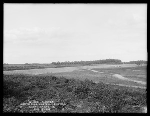 Wachusett Reservoir, North Dike, easterly portion, north of station 46, Clinton, Mass., Aug. 12, 1902