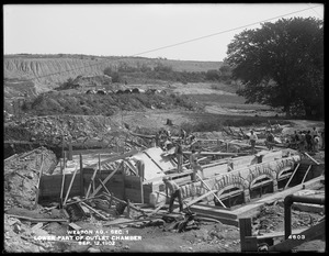 Weston Aqueduct, Section 1, lower part of Outlet Chamber, Weston Aqueduct Outlet Chamber, Southborough, Mass., Sep. 12, 1902