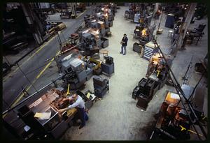 Screw machines at Brown & Sharpe plant, Kingston, Rhode Island
