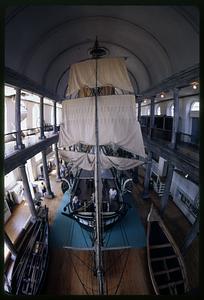Whaling Museum: Whale ship "Lagoda" replica, New Bedford