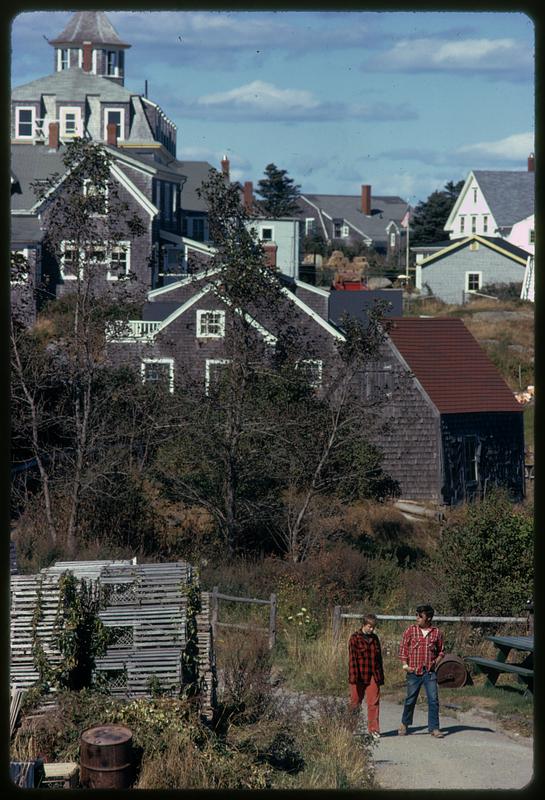 Locals on Monhegan Island, Maine