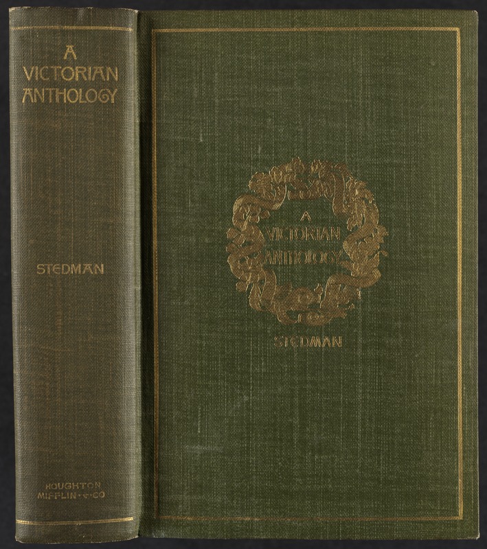 A Victorian anthology : 1837-1895 [Spine and front cover]