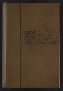 The heritage of Dedlow Marsh and other tales [Front cover]