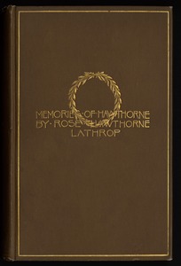 Memories of Hawthorne [Front cover]