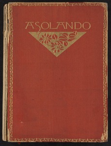 Asolando [Front cover]