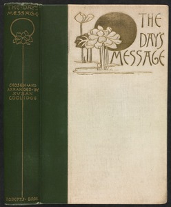 The day's message [Spine and front cover]