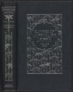 Glimpses of unfamiliar Japan [Spine and front cover]