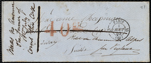 Letter from Victor Schoelcher, 5 Haller Place, Fulham Road, Brompton, [England], to Maria Weston Chapman, 22 Juillet 1852