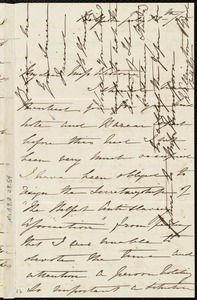 Letter from H. Hincks, Belfast, [Northern Ireland], to Miss Weston, July 13th / [18]55