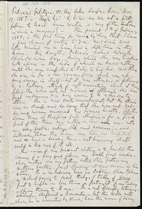 Letter from Richard Davis Webb, [Dublin?, Ireland], to Anne Warren Weston, 8th[-12th] of February 1858